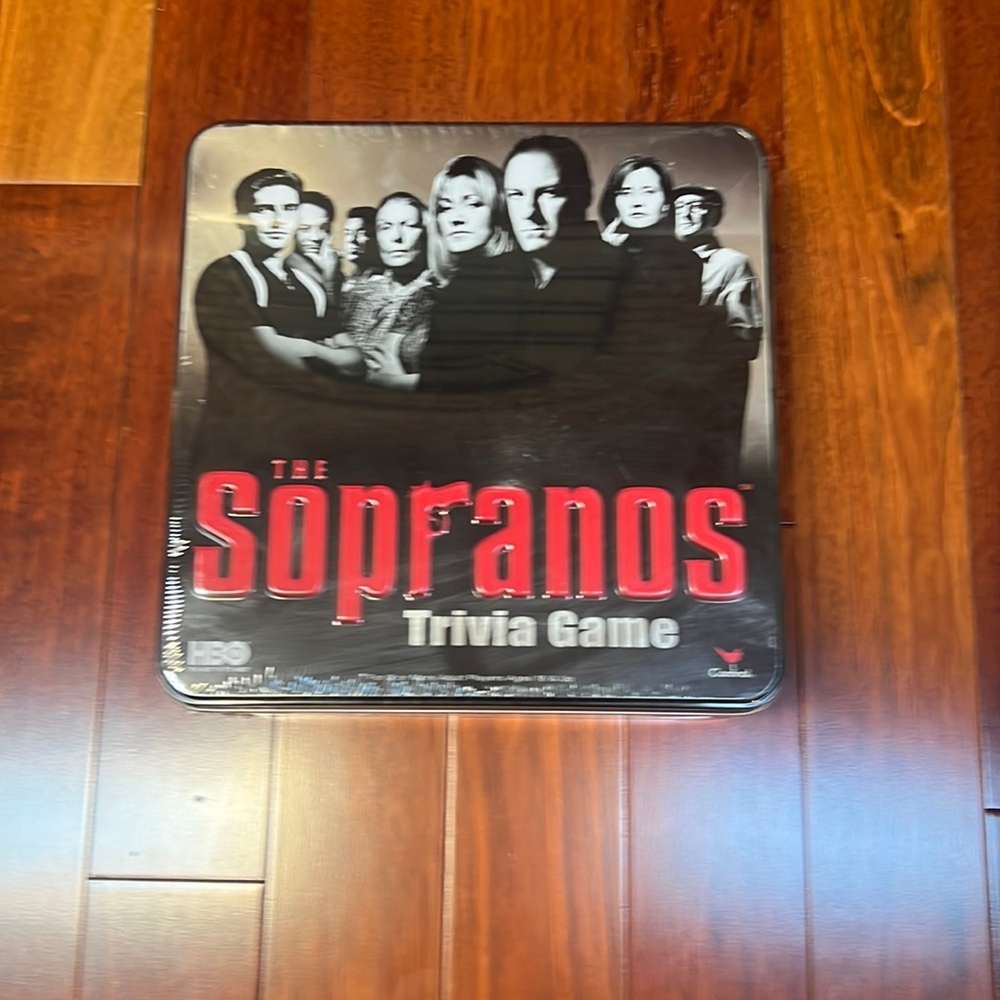Sopranos trivia game, never opened